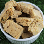 chicken peanut butter mini-biscotti dog treat recipe