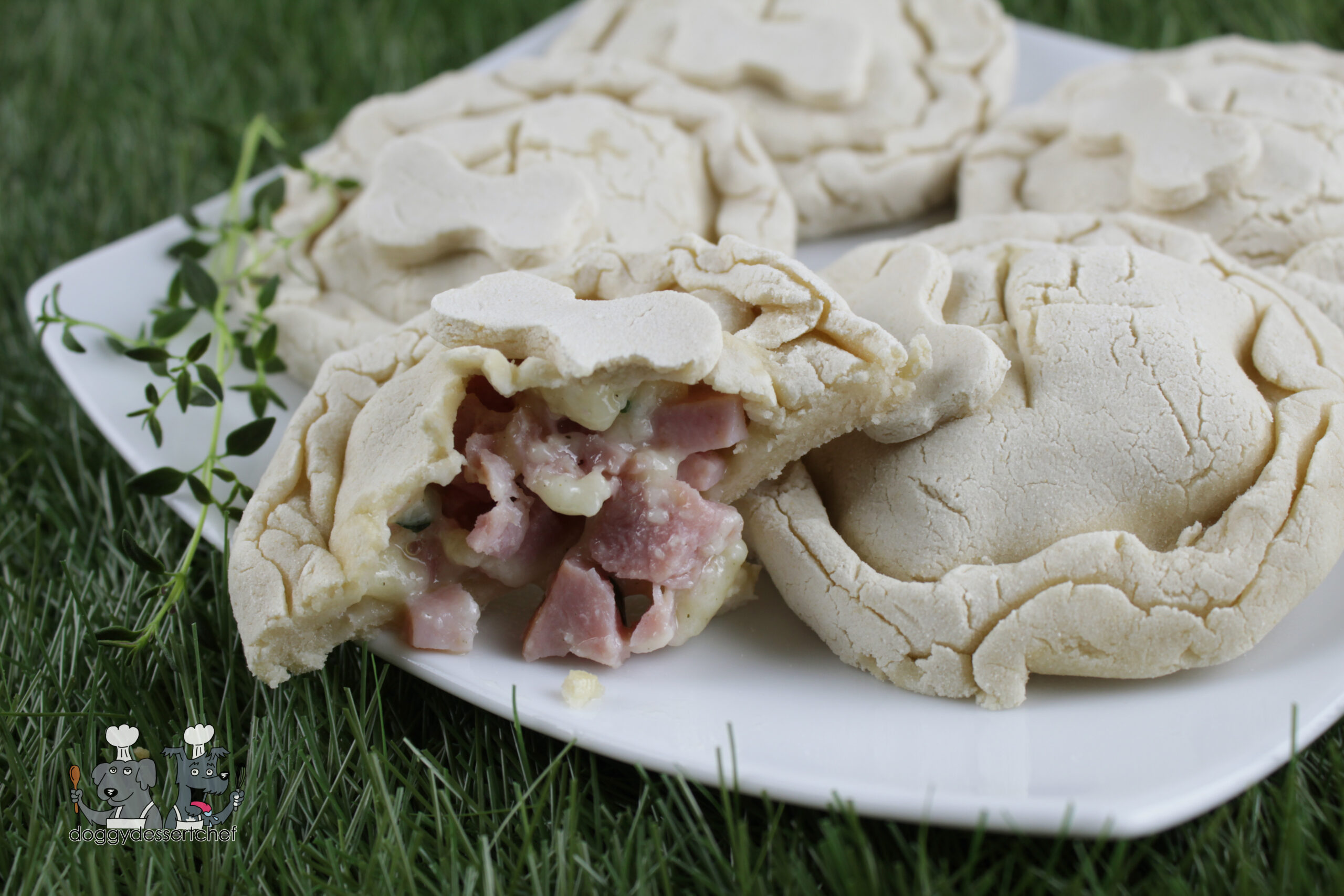 ham and brie hand pie dog treat recipe