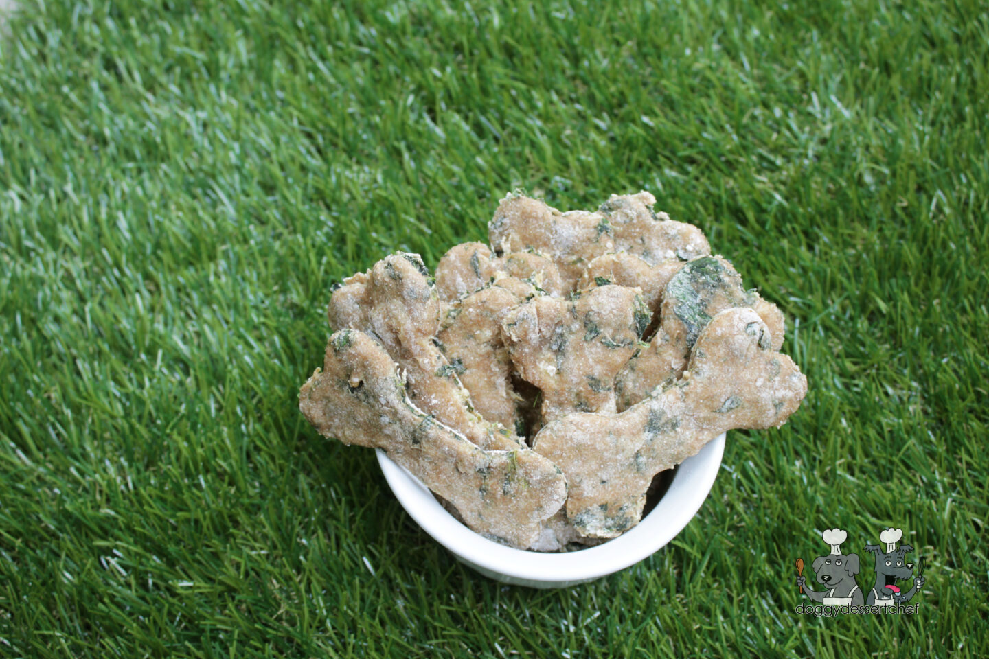 Chicken Parmesan Spinach Dog Treat Recipe
