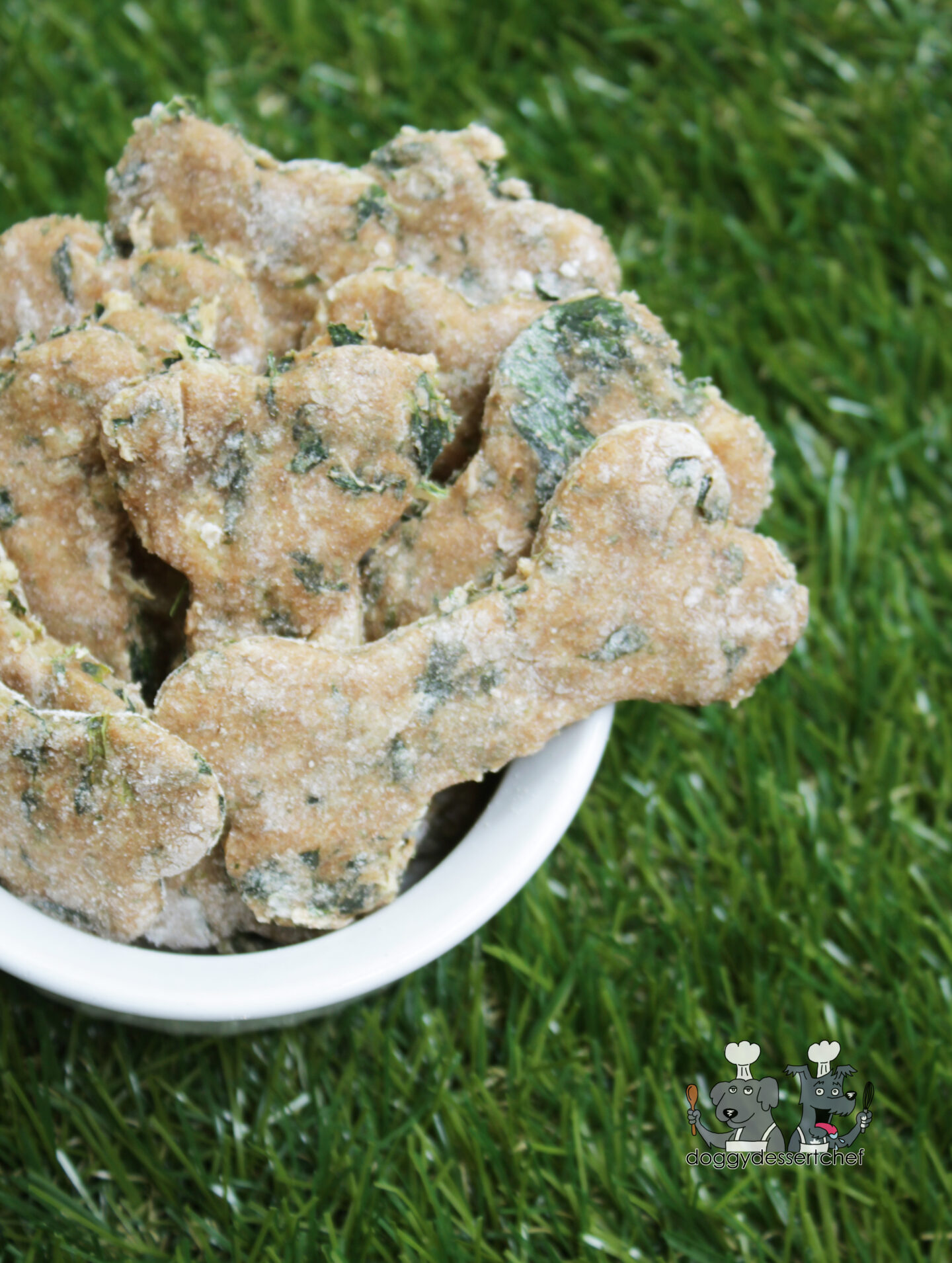 chicken parmesan spinach dog treat recipe