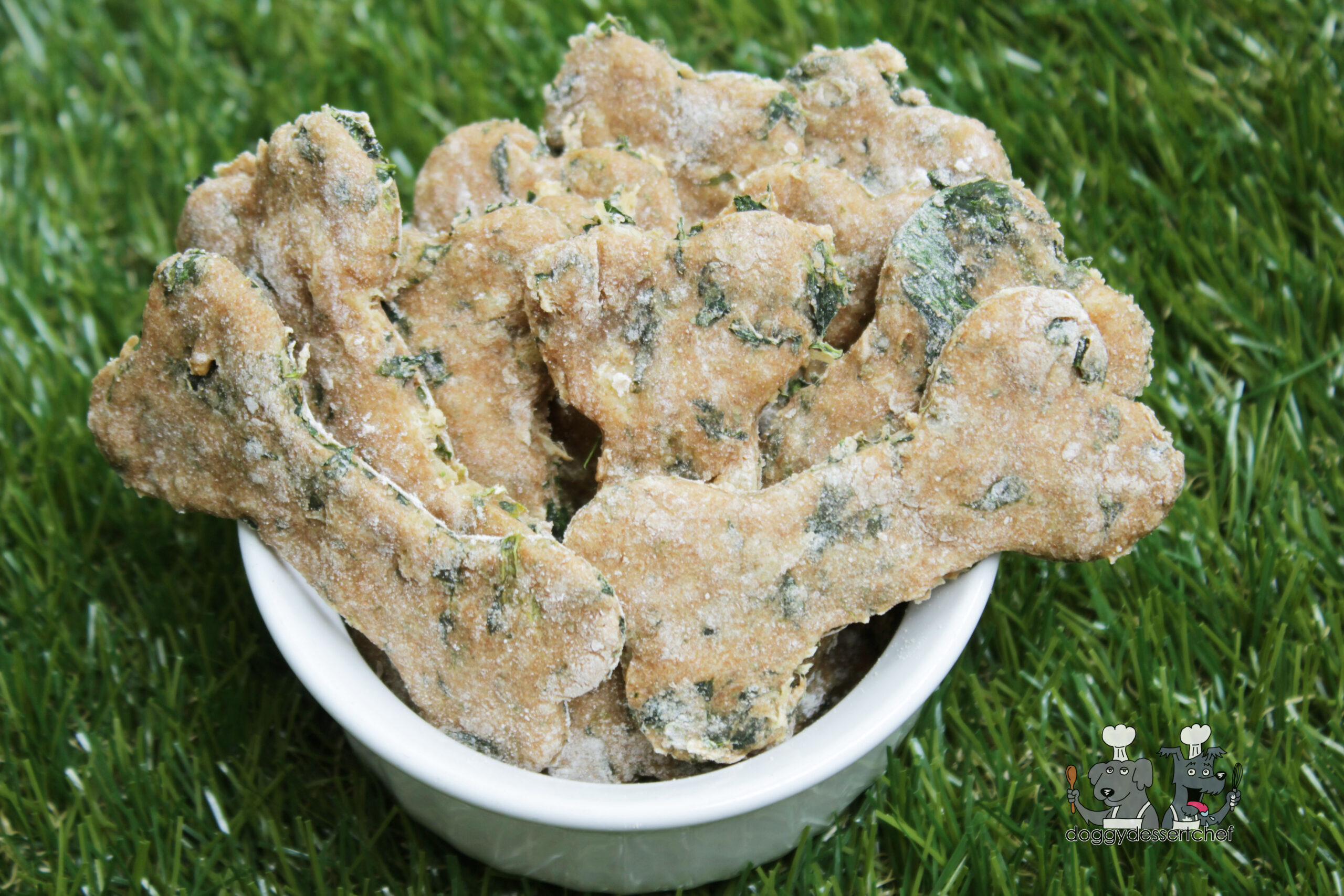 chicken parmesan spinach dog treat recipe