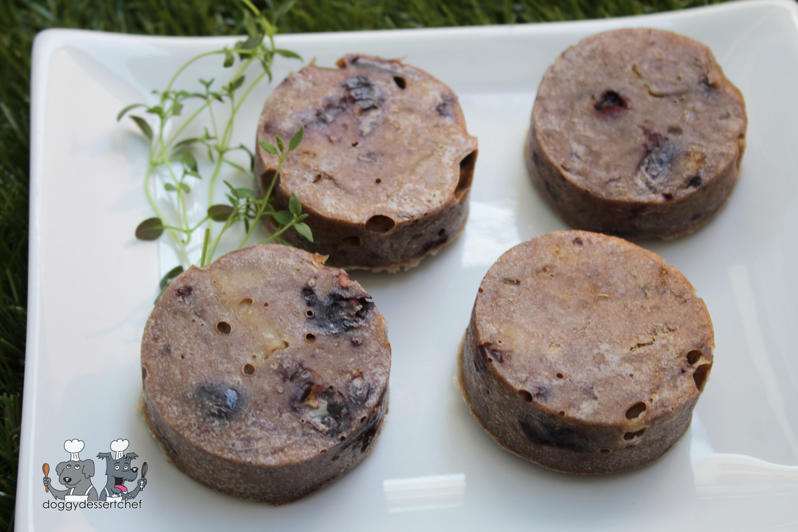 duck thyme and cherries dog treat recipe