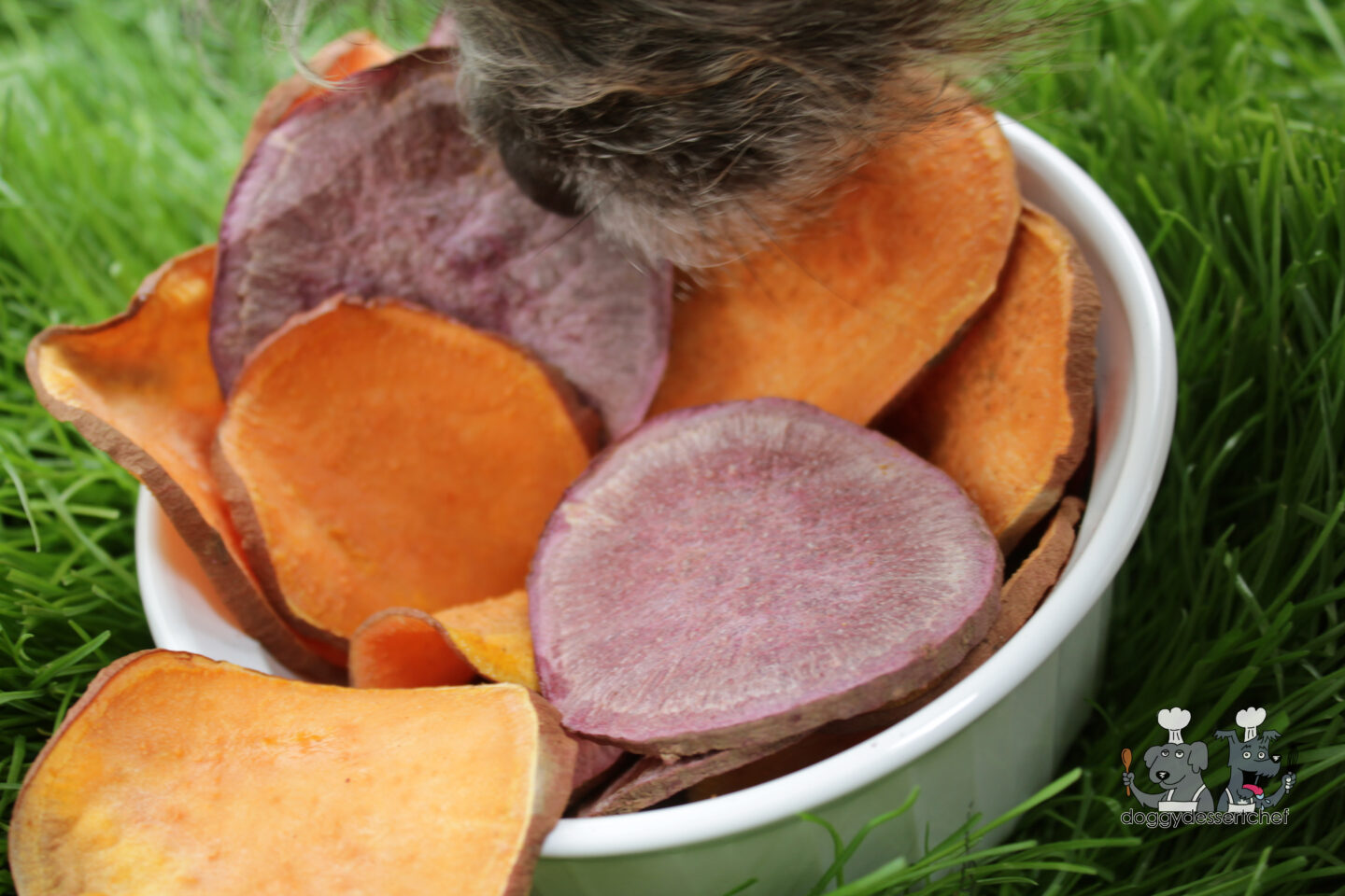 Air-Fried Sweet Potatoes Dog Treat Recipe