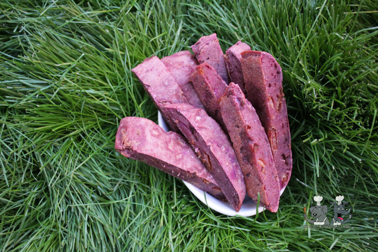 Bacon Sweet Potato Biscotti Dog Treat Recipe