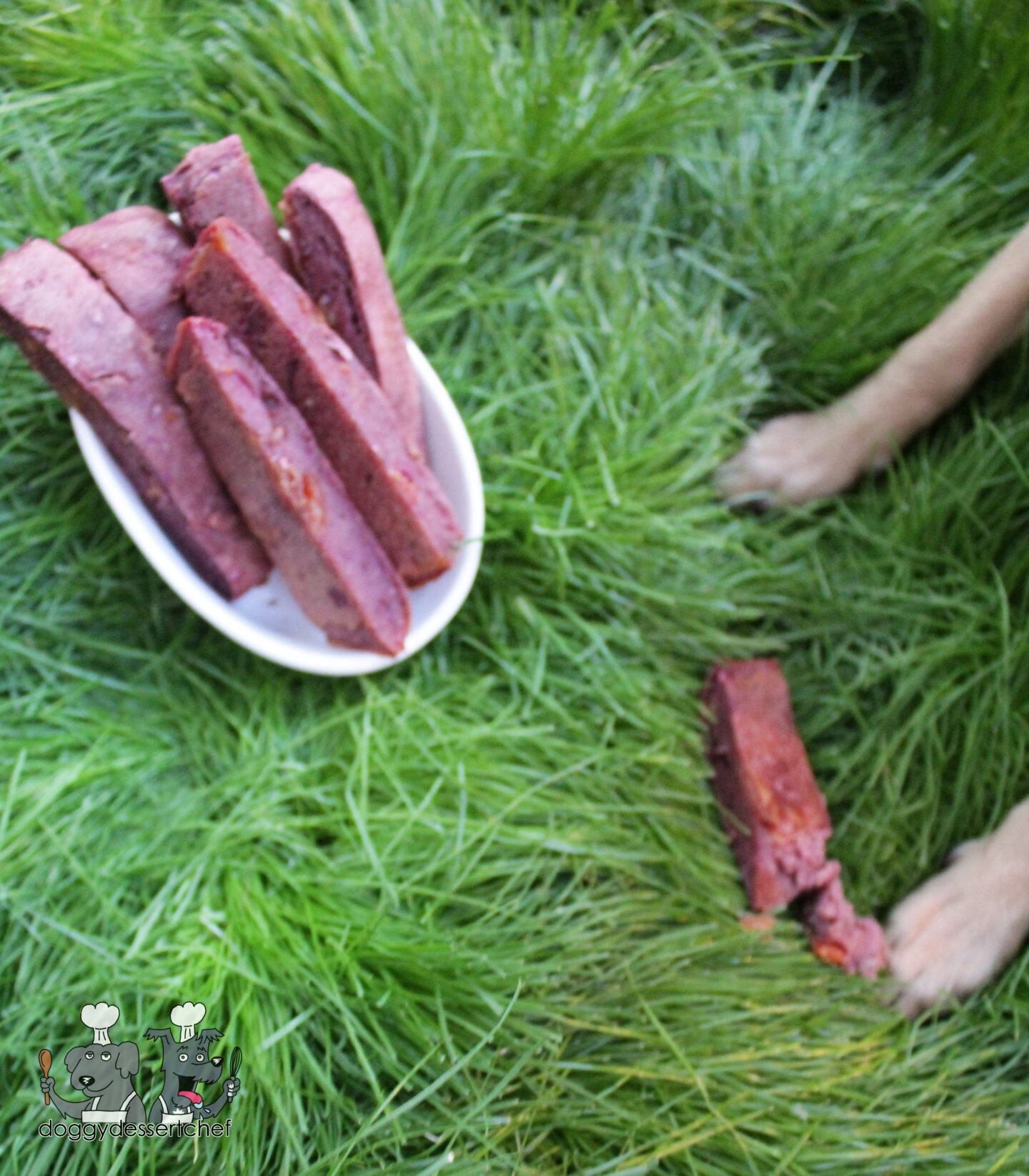 Bacon Sweet Potato Biscotti Dog Treat Recipe