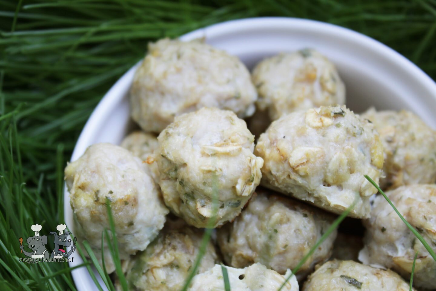 Turkey Sage Meatballs Dog Treat Recipe