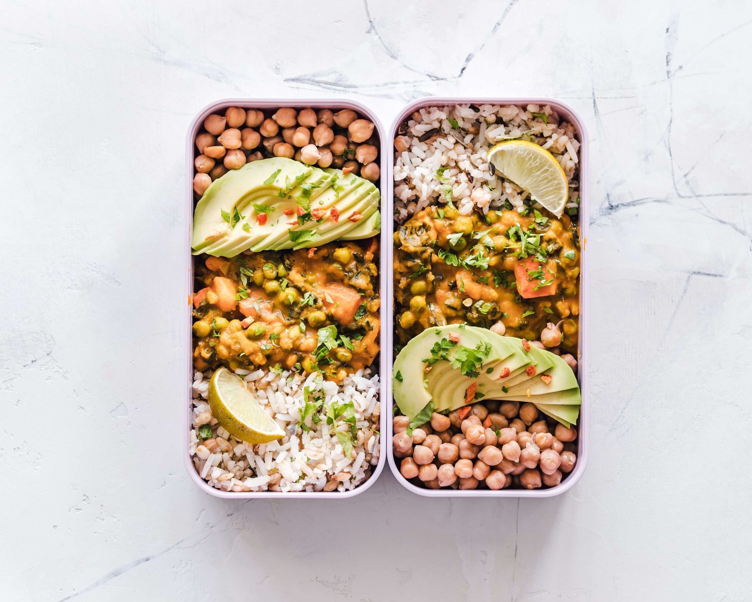 Chickpea and Avocado Rice Bowls