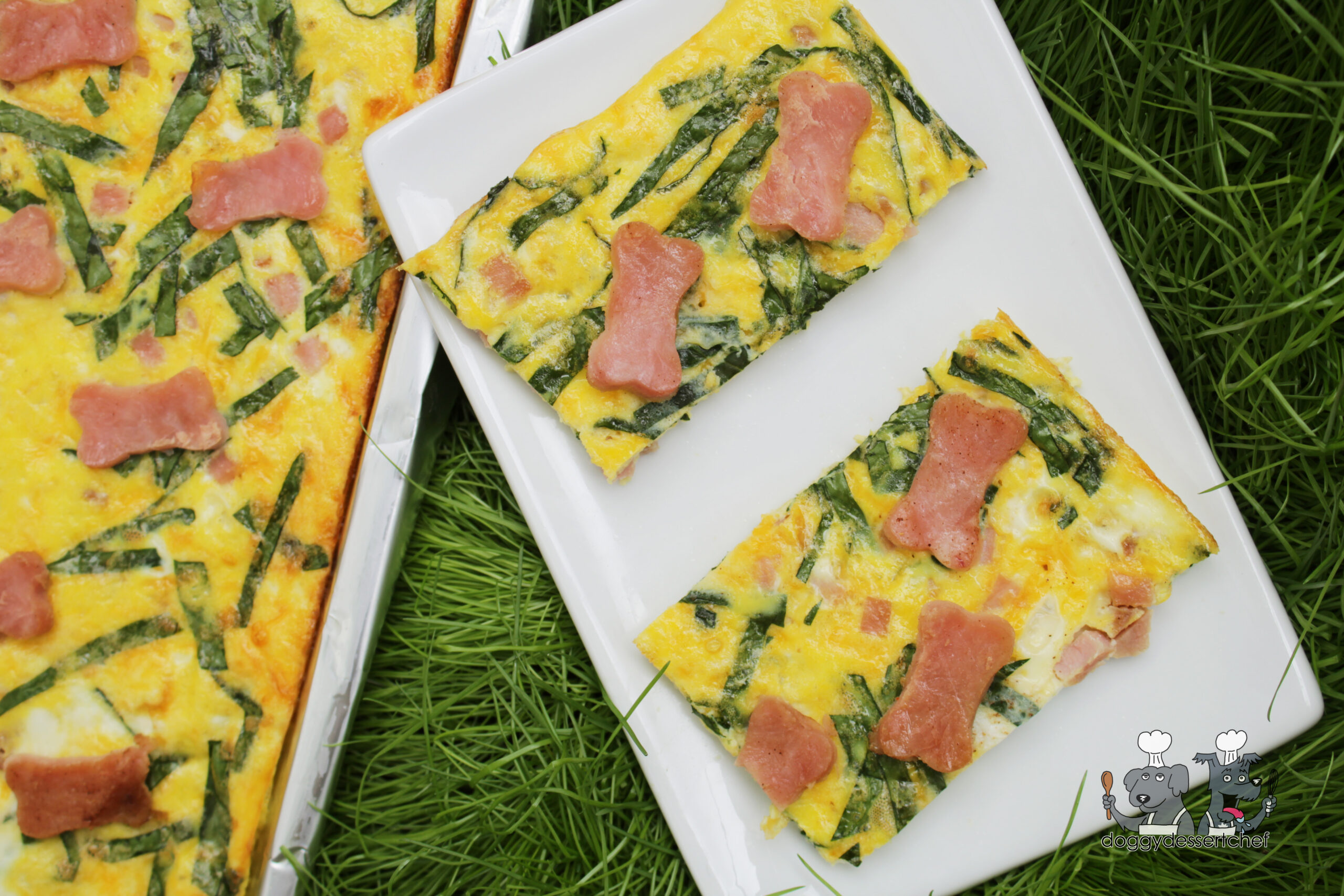 Sheet Pan Ham Frittata Dog Treat Recipe