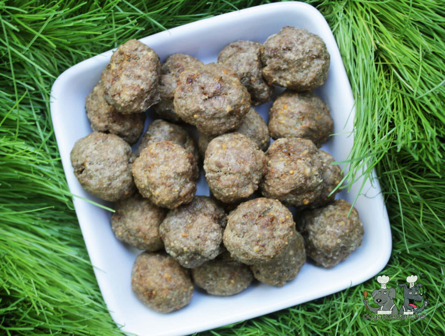 Air-Fryer Parmesan Beef Meatballs Dog Treat Recipe