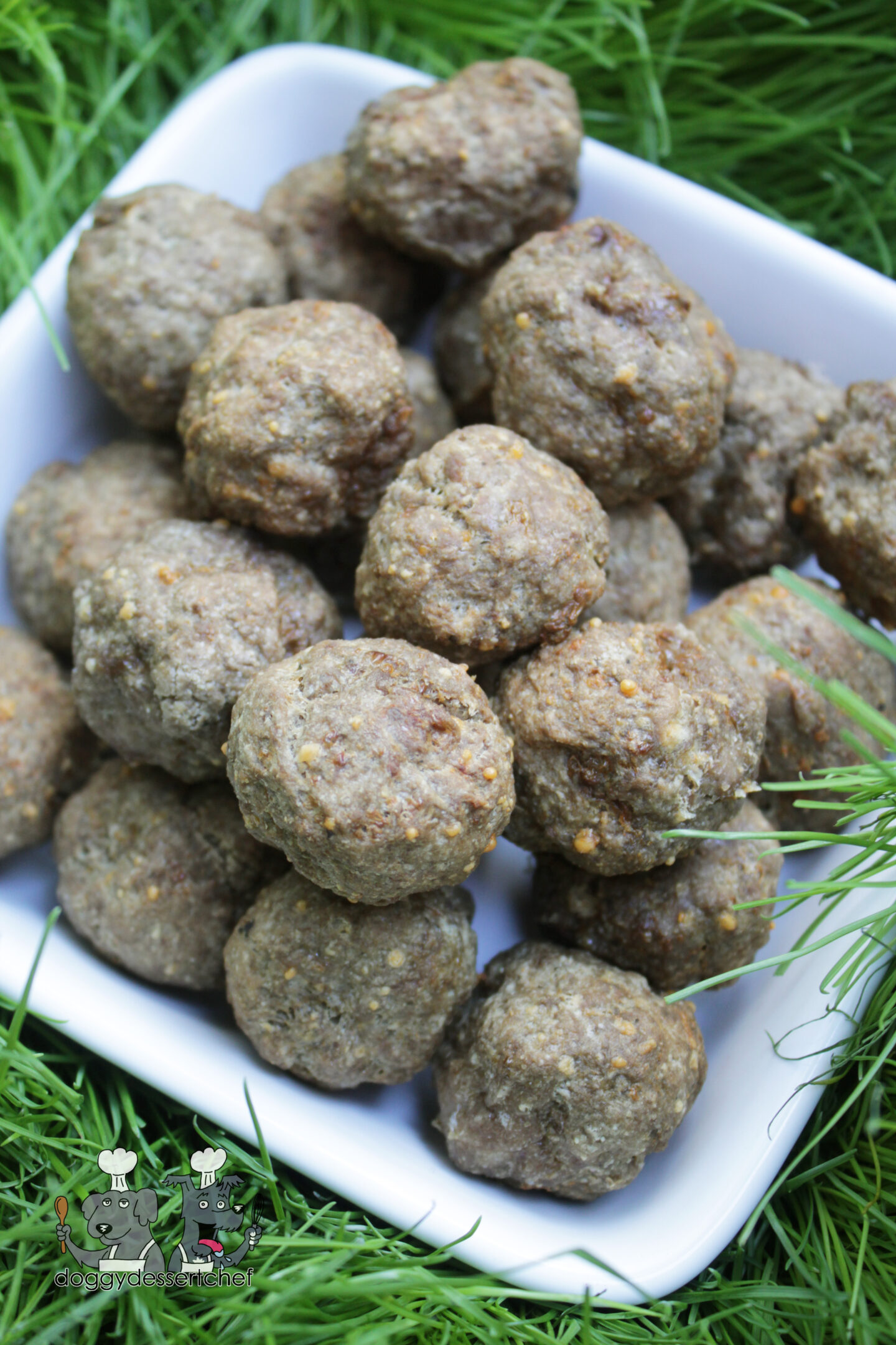 Air-Fryer Parmesan Beef Meatballs Dog Treat Recipe