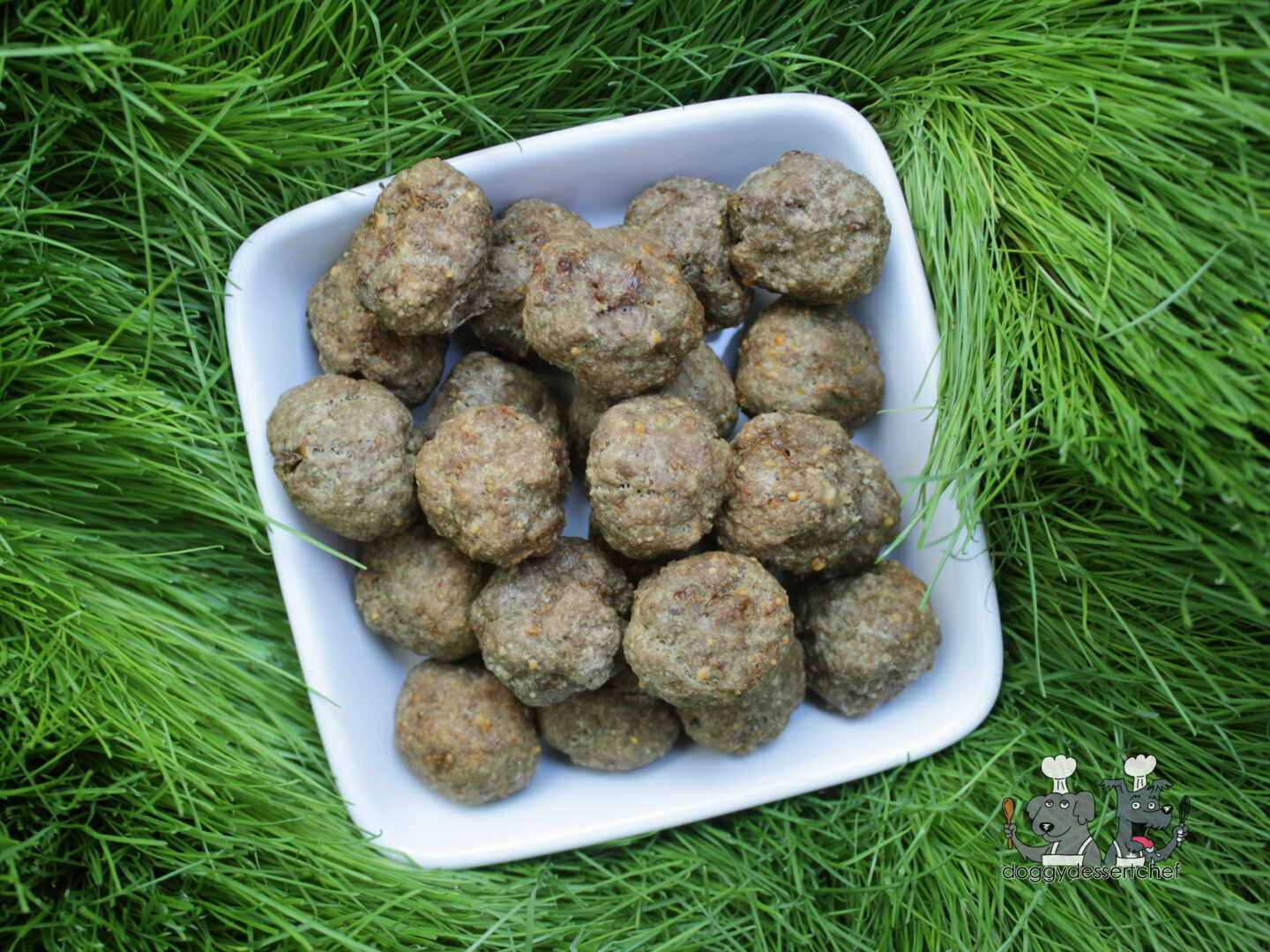 Air-Fryer Parmesan Beef Meatballs Dog Treat Recipe