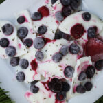 Frozen Yogurt and Berry Bark Dog Treat Recipe