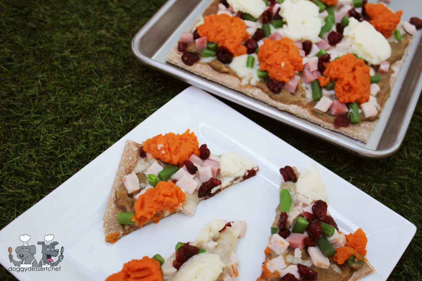 Thanksgiving Pizza Dog Treat Recipe