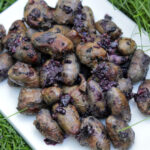 Air Fryer Blueberry & Basil Chicken Heart Dog Treat Recipe