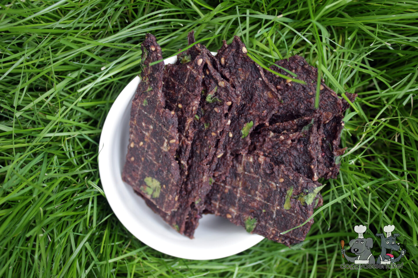 Blackberry Ground Bison Jerky Dog Treat Recipe