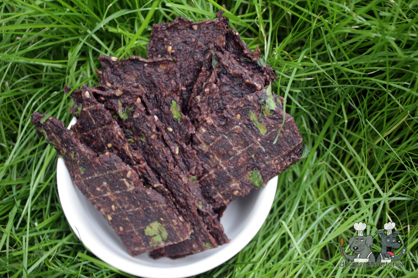 Blackberry Ground Bison Jerky Dog Treat Recipe