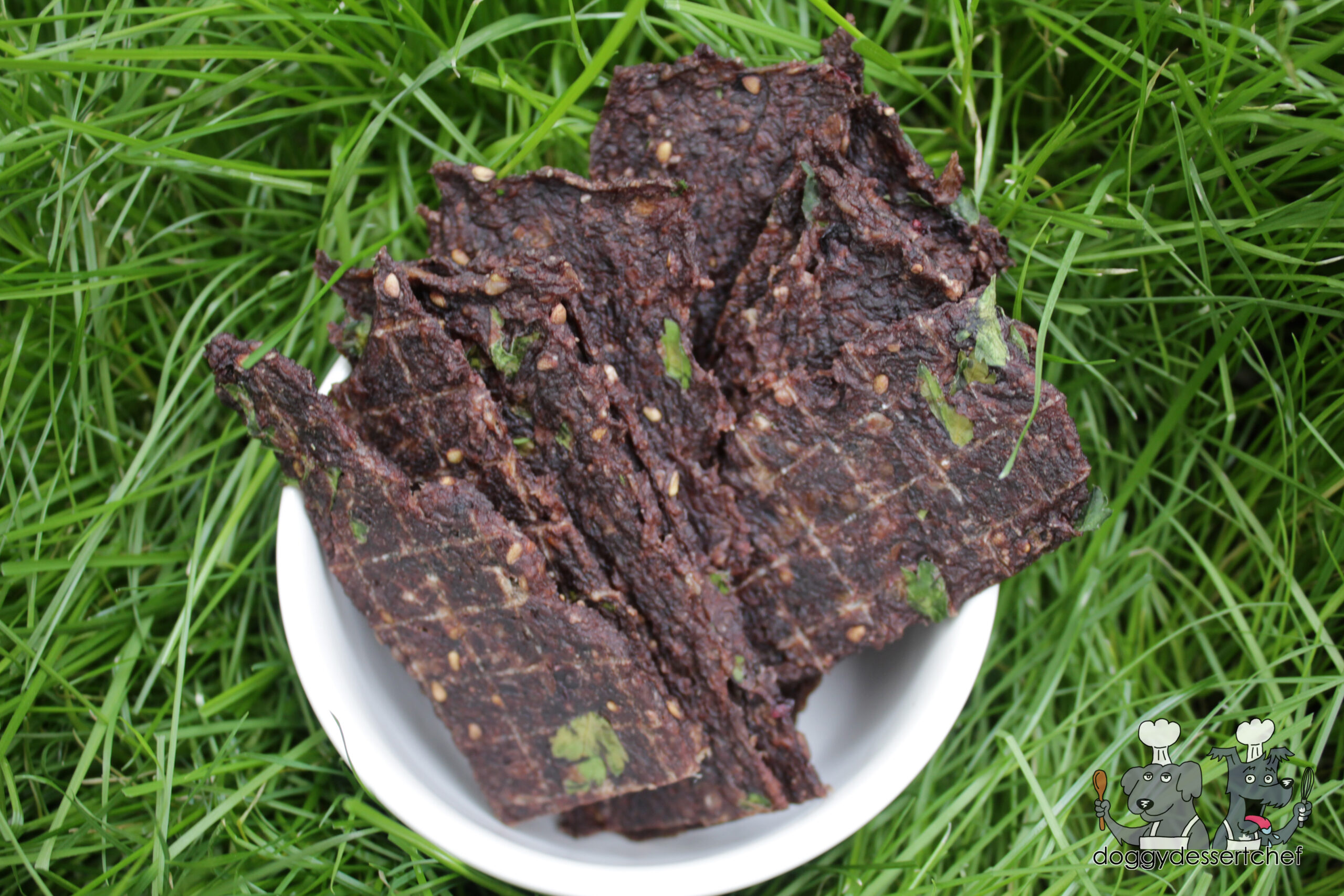 Blackberry Ground Bison Jerky Dog Treat Recipe