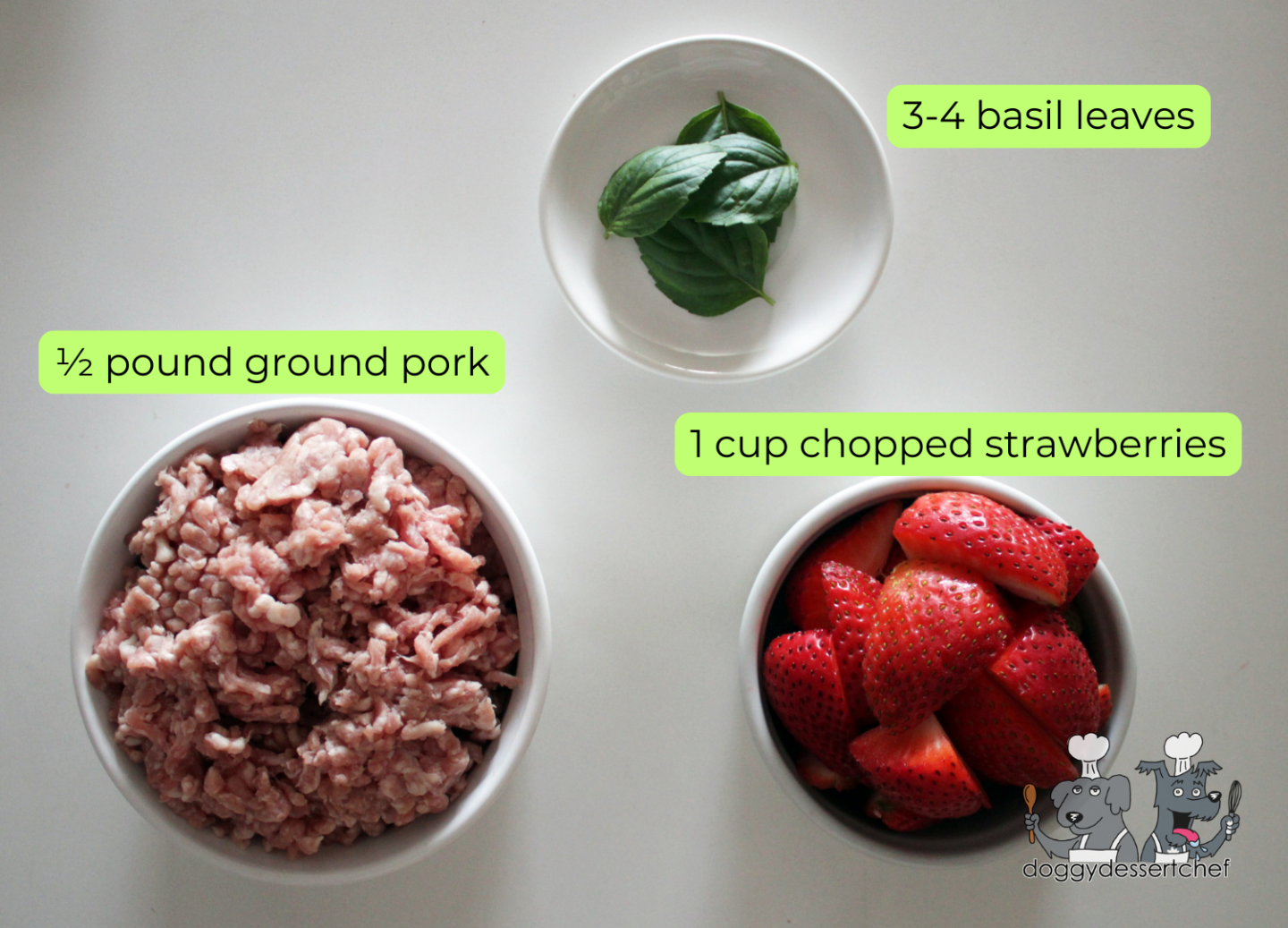 Strawberry Ground Pork Jerky Dog Treat Recipe