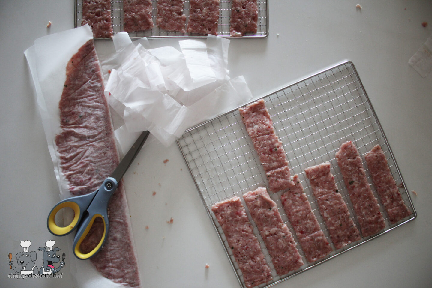 Strawberry Ground Pork Jerky Dog Treat Recipe