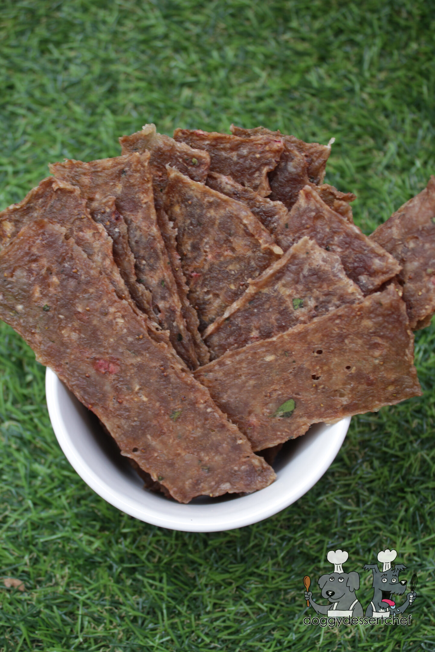 Strawberry Ground Pork Jerky Dog Treat Recipe
