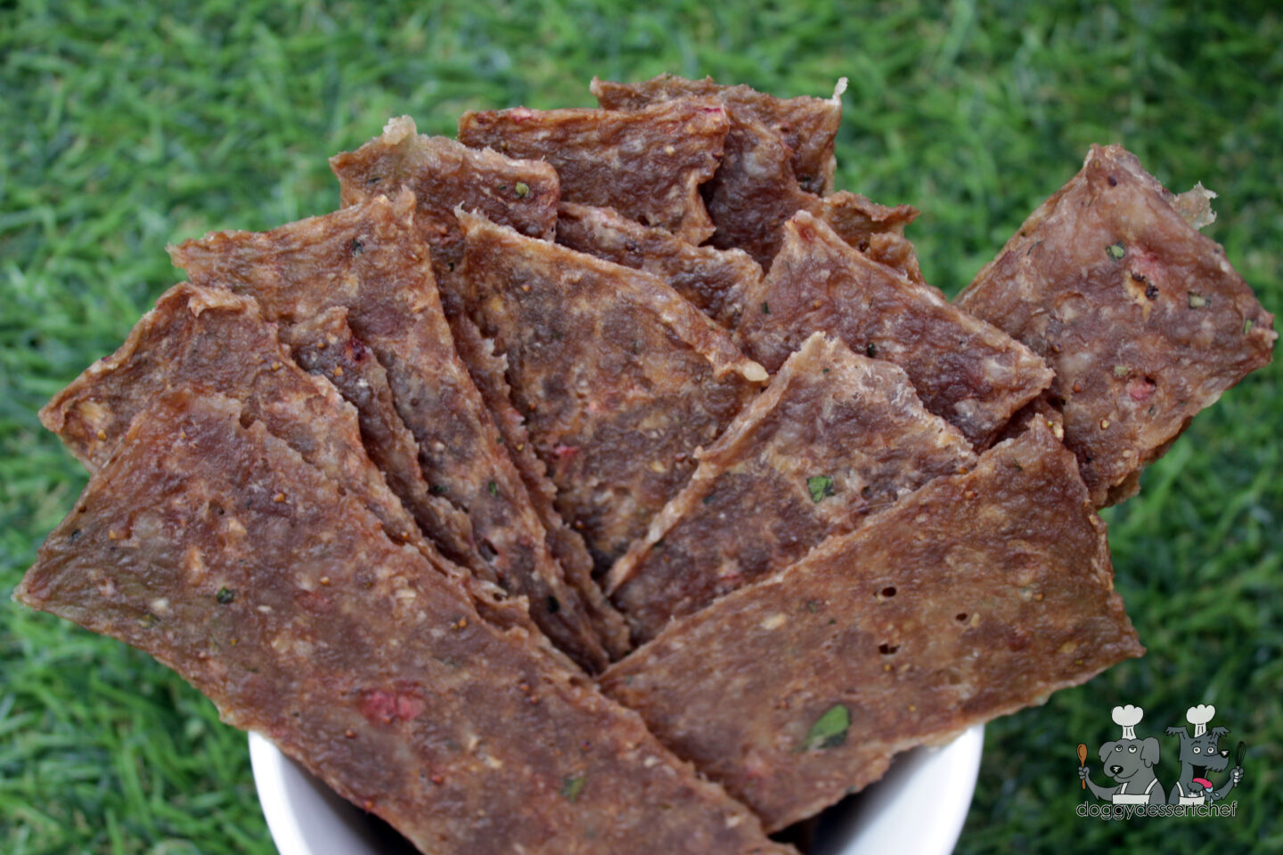 Strawberry Ground Pork Jerky Dog Treat Recipe