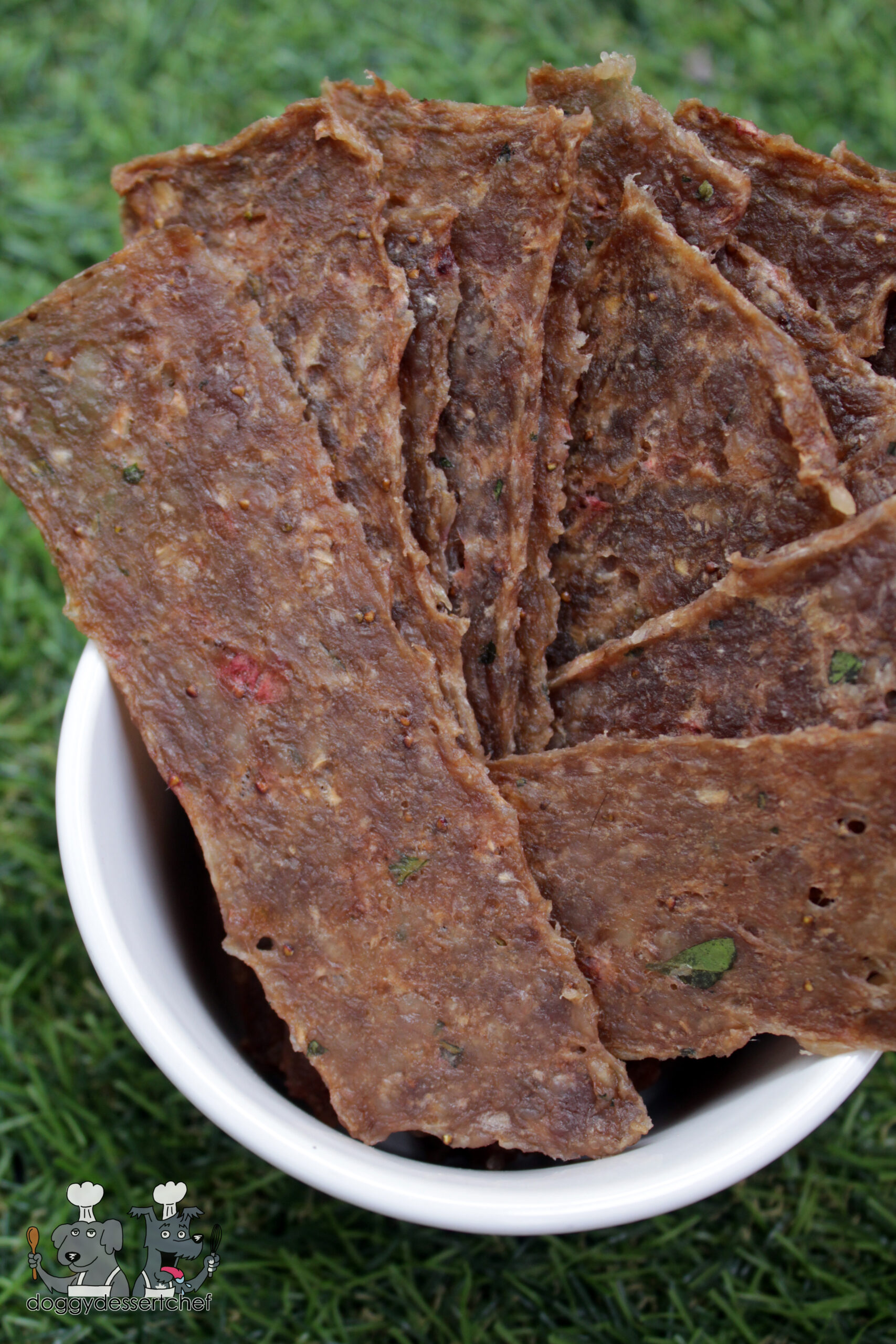 Strawberry Ground Pork Jerky Dog Treat Recipe