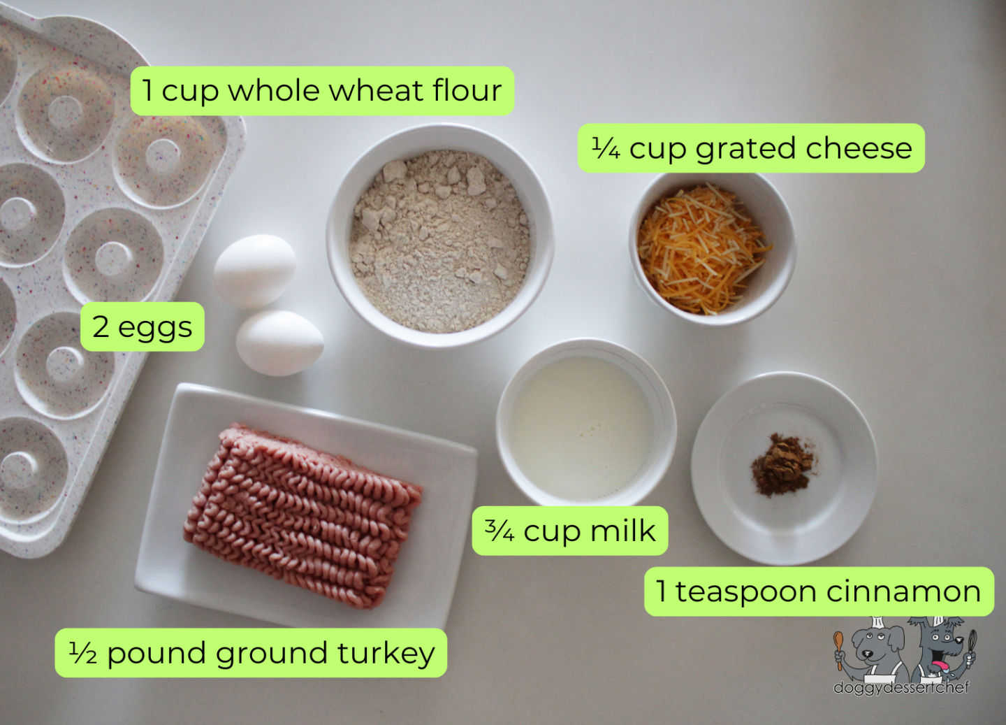 Breakfast Doughnuts Dog Treat Recipe
