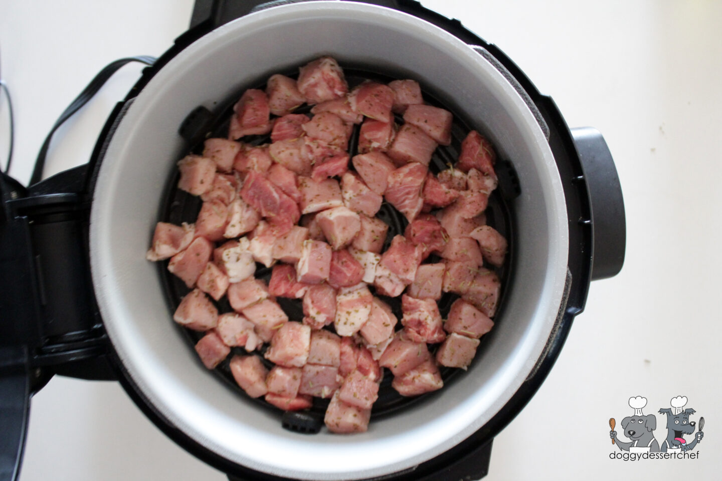 Air Fryer Pork Bites Dog Treat Recipe