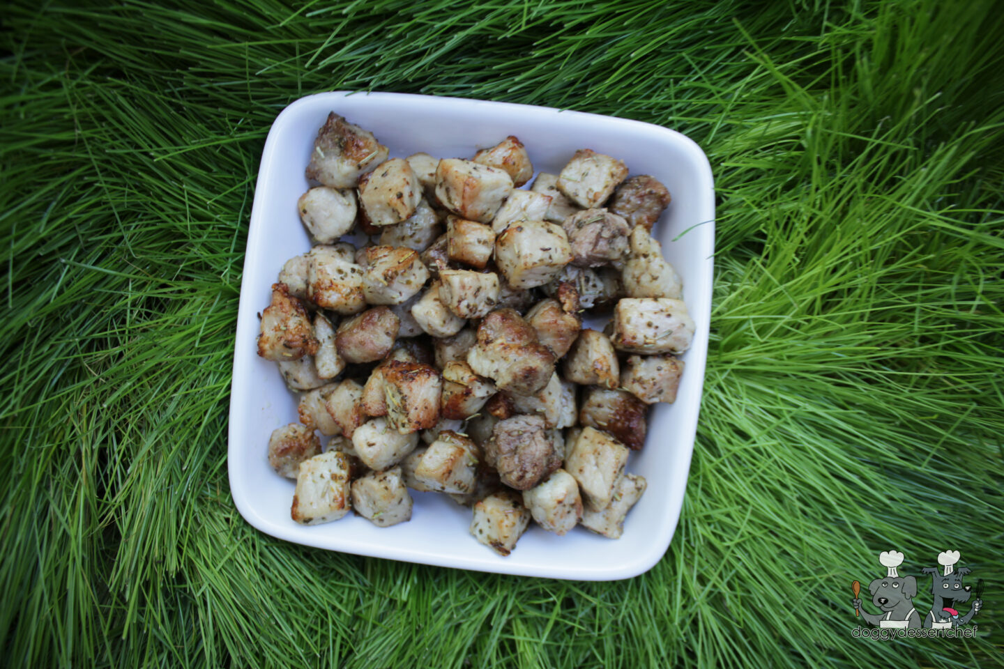 Air Fryer Pork Bites Dog Treat Recipe