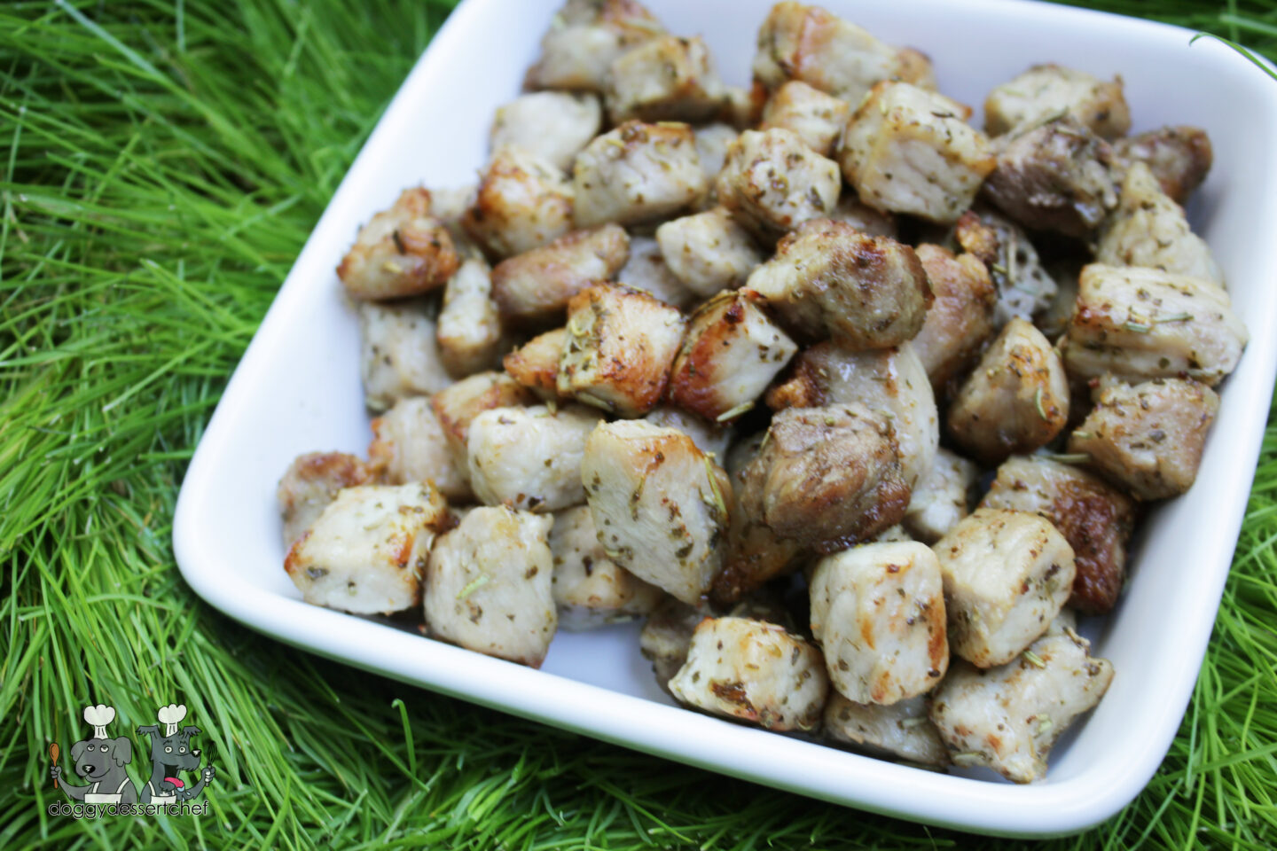 Air Fryer Pork Bites Dog Treat Recipe