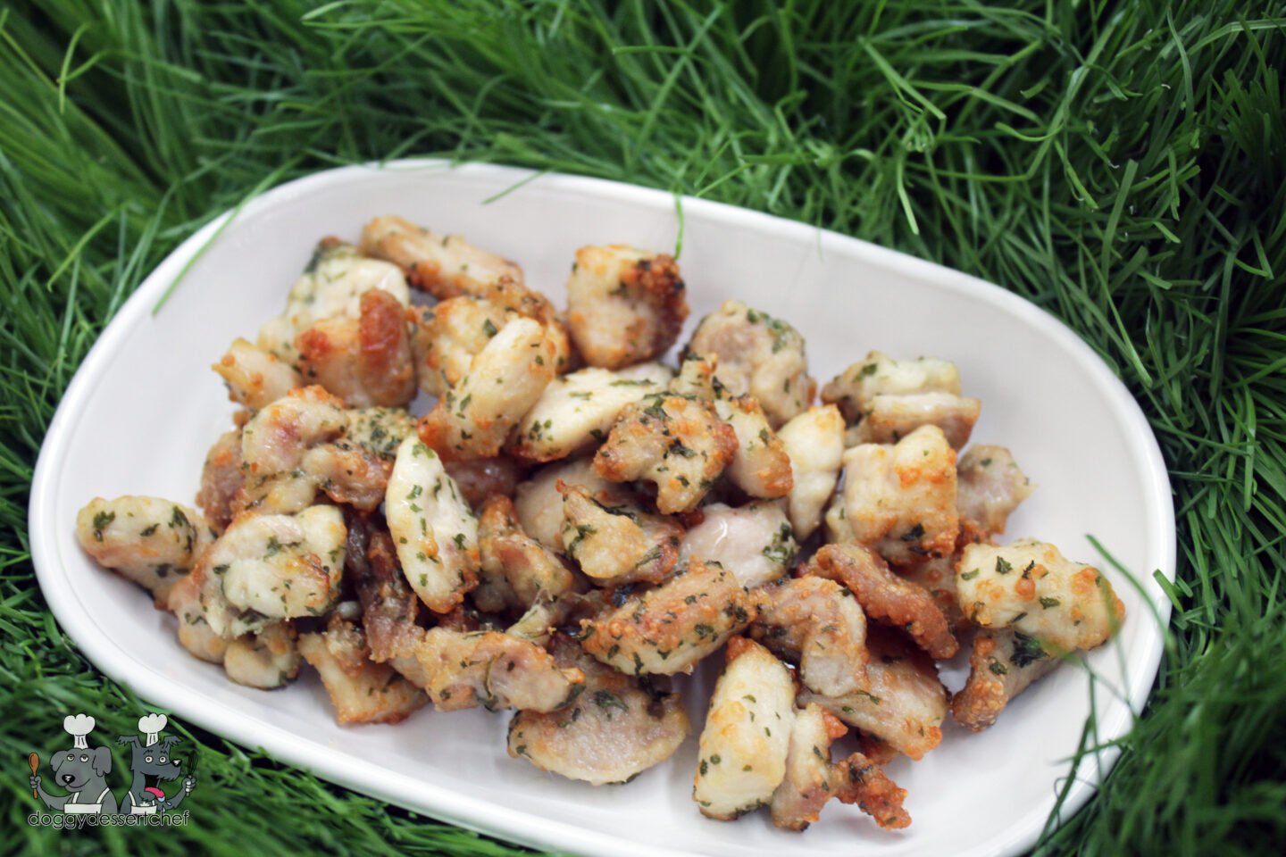 air fryer chicken bites dog treat recipe