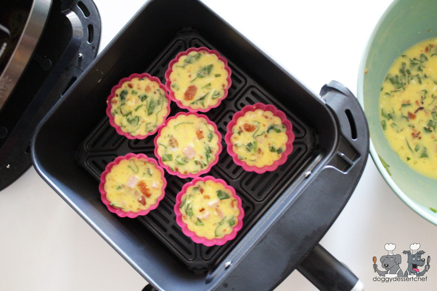 Air Fryer Egg Bites Dog Treat Recipe