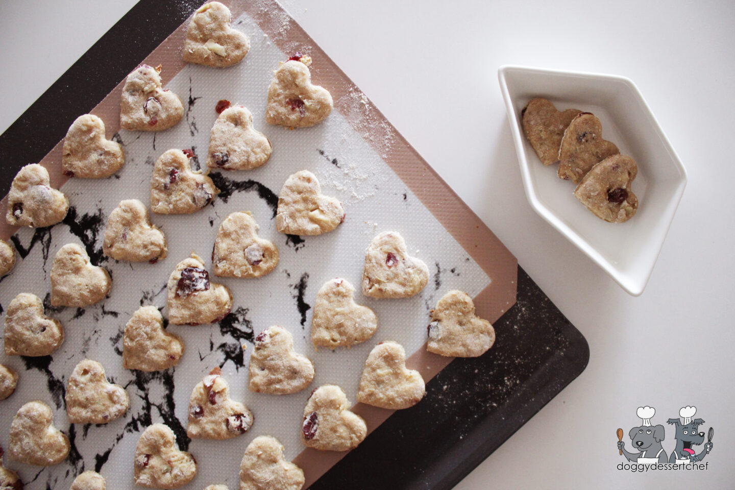 Chicken Pear and Cranberry Dog Treat Recipe